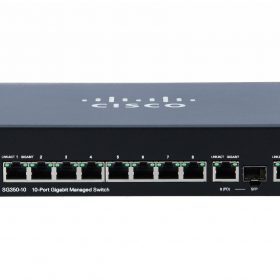 Cisco SG350-10-K9-EU SG350-10 10-port Gigabit Managed Switch