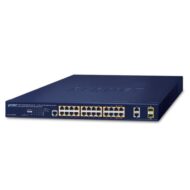 PLANET GS-4210-24HP2C, 4-Port 10/100/1000T 802.3bt PoE + 20-Port 10/100/1000T 802.3at PoE + 2-Port Gigabit TP/SFP Combo Managed Switch