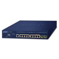 PLANET GS-4210-8HP2S, 2-Port 10/100/1000T 802.3bt PoE + 6-Port 10/100/1000T 802.3at PoE + 2-Port 100/1000X SFP Managed Switch