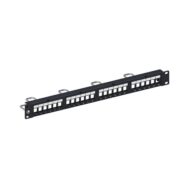 760237040 + 9-1375055-2 Category 6 Patch Panel, Unshielded, 24-Port, SL